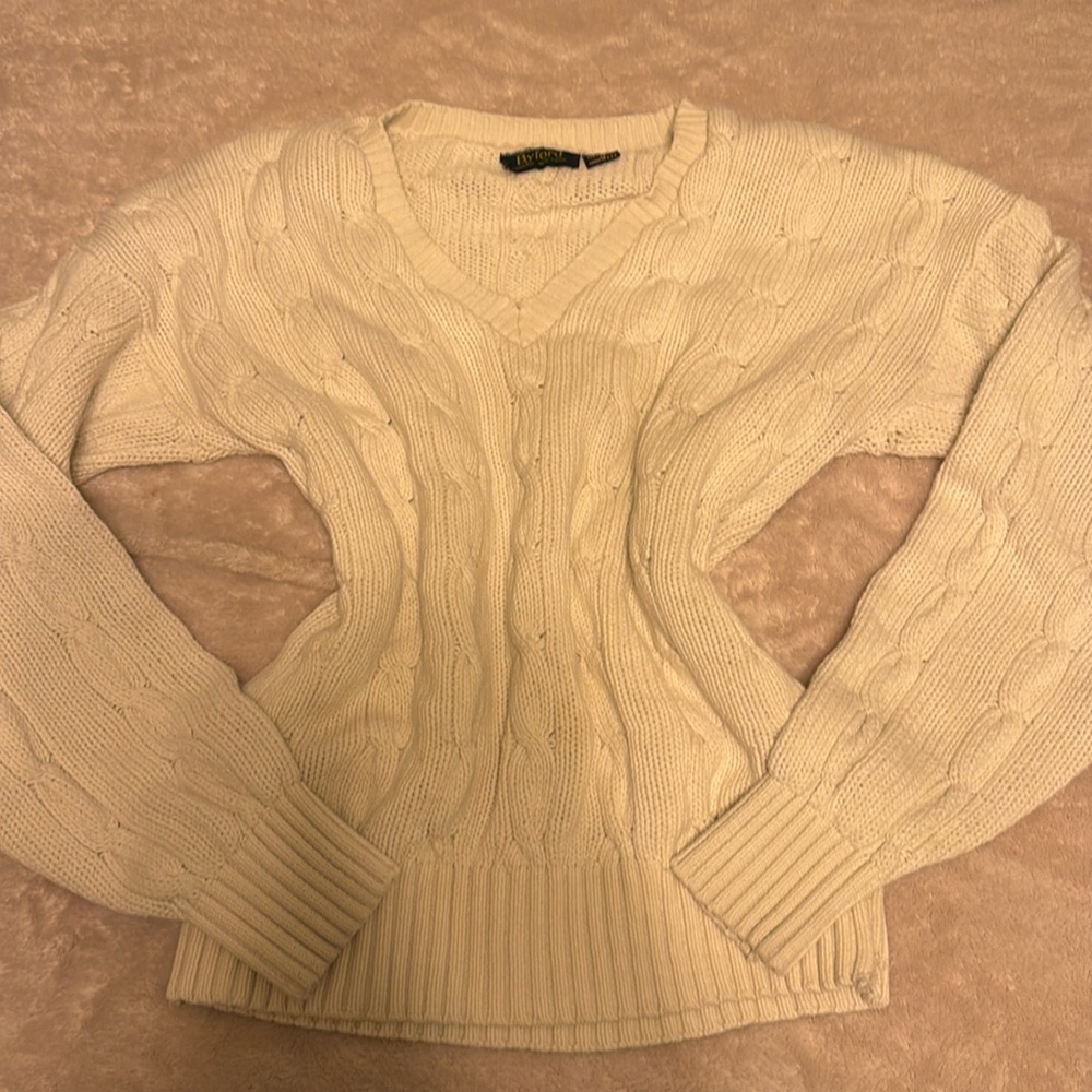 BYFORD 100% cotton SWEATER!